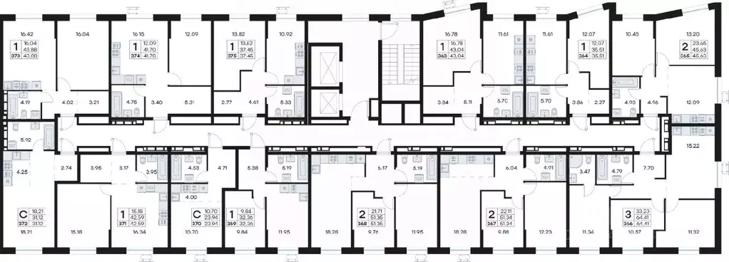 Студия Приморский край, Владивосток Катерная ул., 31/2 (23.94 м) - Фото 2