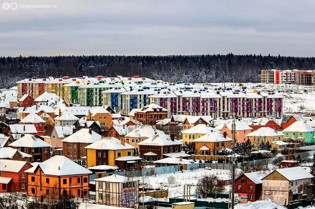 1-комнатная квартира: деревня Брёхово, микрорайон Митино Дальнее, 14 ... - Фото 0
