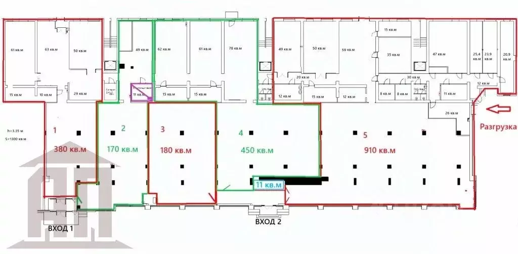 Торговая площадь в Тверская область, Тверь просп. Чайковского, 37 (910 ... - Фото 2