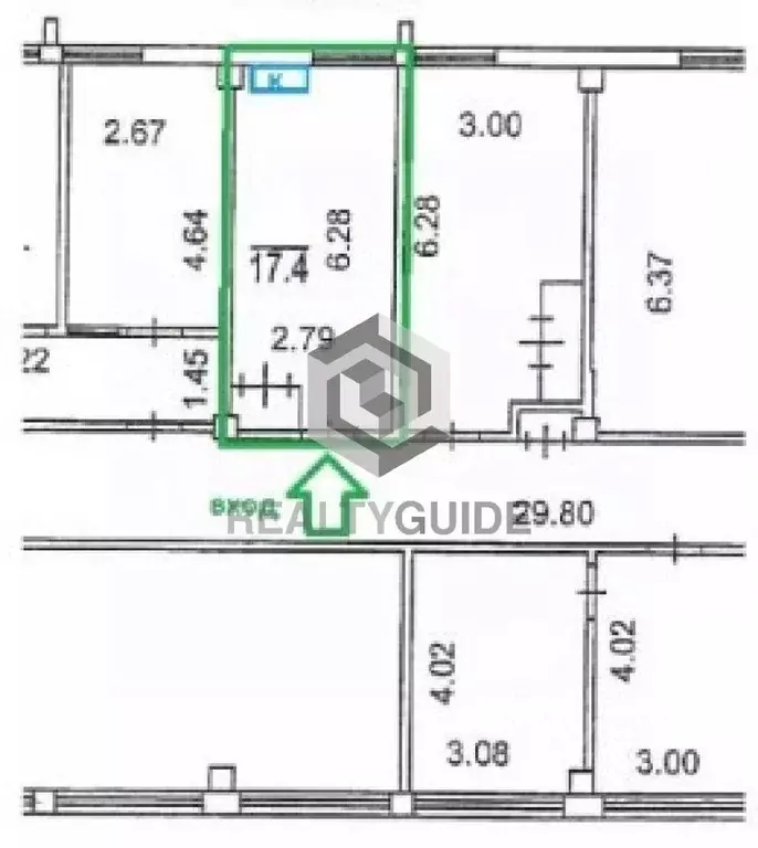 Офис в Москва ул. Кулакова, 20С1в (17 м) - Фото 1