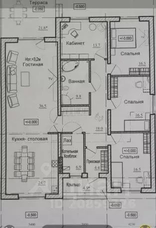 Дом в Ростовская область, Аксайский район, Большелогское с/пос, ... - Фото 2