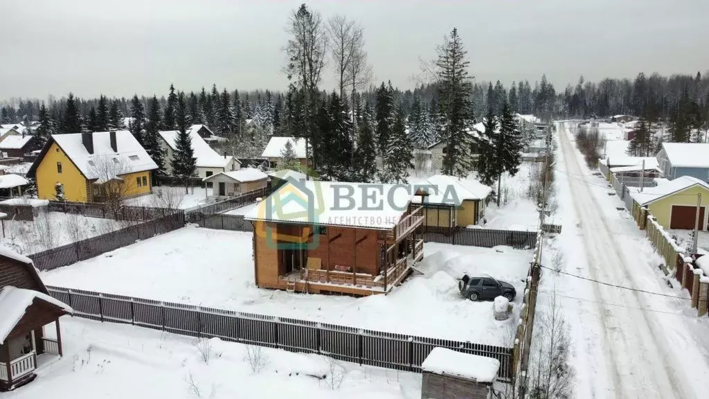 Дом в Ленинградская область, Всеволожский район, Агалатовское с/пос, ... - Фото 2