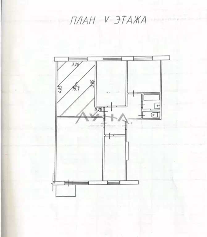 Комната Татарстан, Набережные Челны ул. Е.Н. Батенчука, 3 (16.1 м) - Фото 2