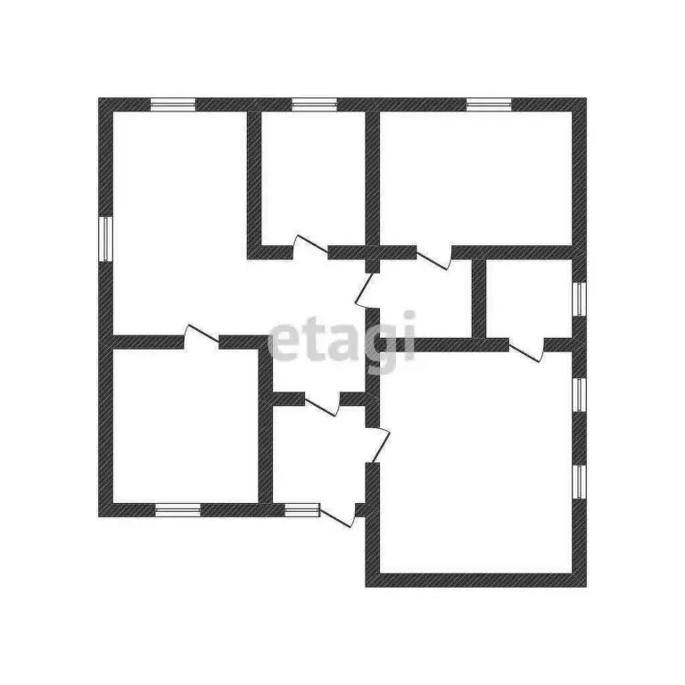 Дом в Курган, микрорайон Черёмухово, Васильковая улица (94 м) - Фото 1