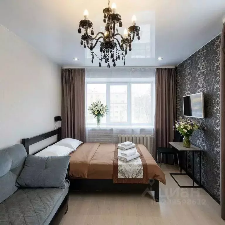 1-к кв. Башкортостан, Нефтекамск Комсомольский просп., 24 (36.0 м) - Фото 1