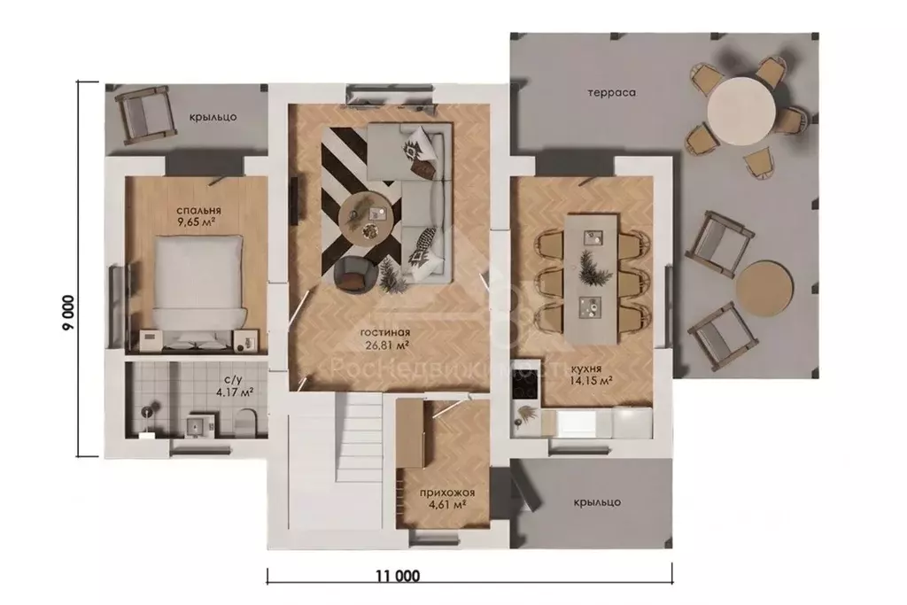 Дом в Владимирская область, Юрьев-Польский муниципальный округ, с. ... - Фото 2