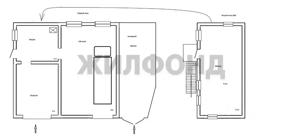 Производственное помещение в Новосибирская область, Новосибирск просп. ... - Фото 2