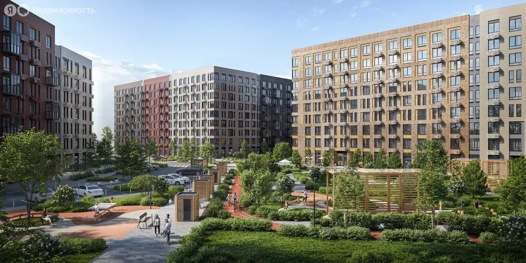 1-комнатная квартира: село Лайково, микрорайон Город-Событие, ЖК ... - Фото 2