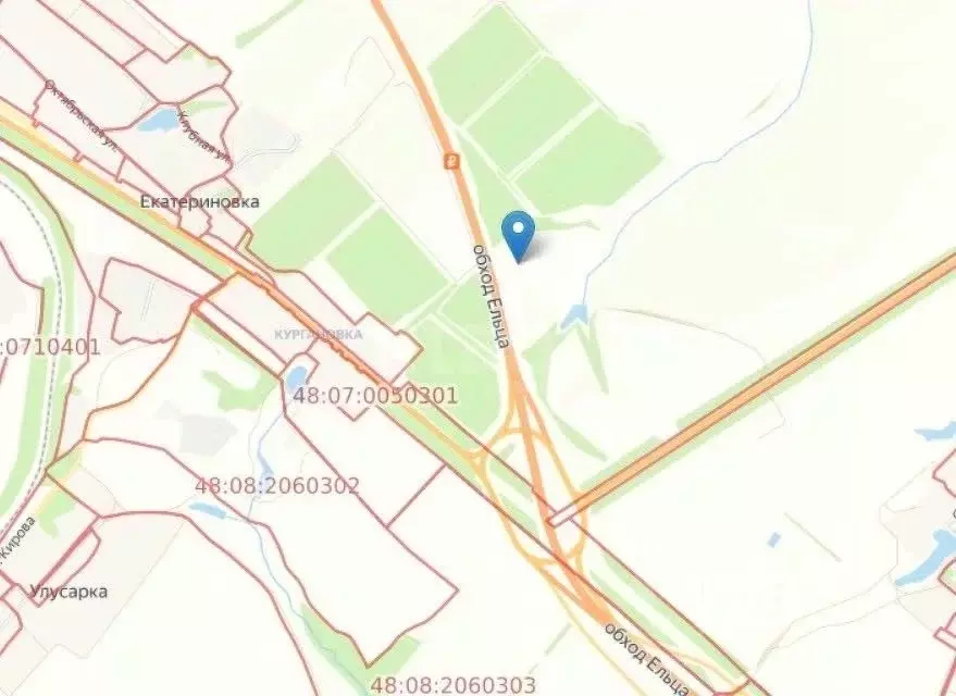 Участок в Липецкая область, Елецкий район, Большеизвальский сельсовет, ... - Фото 1