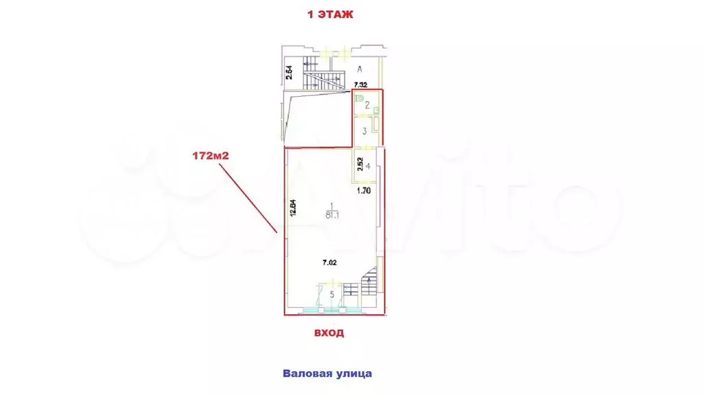 172м2, ПСН, трафик - Фото 0