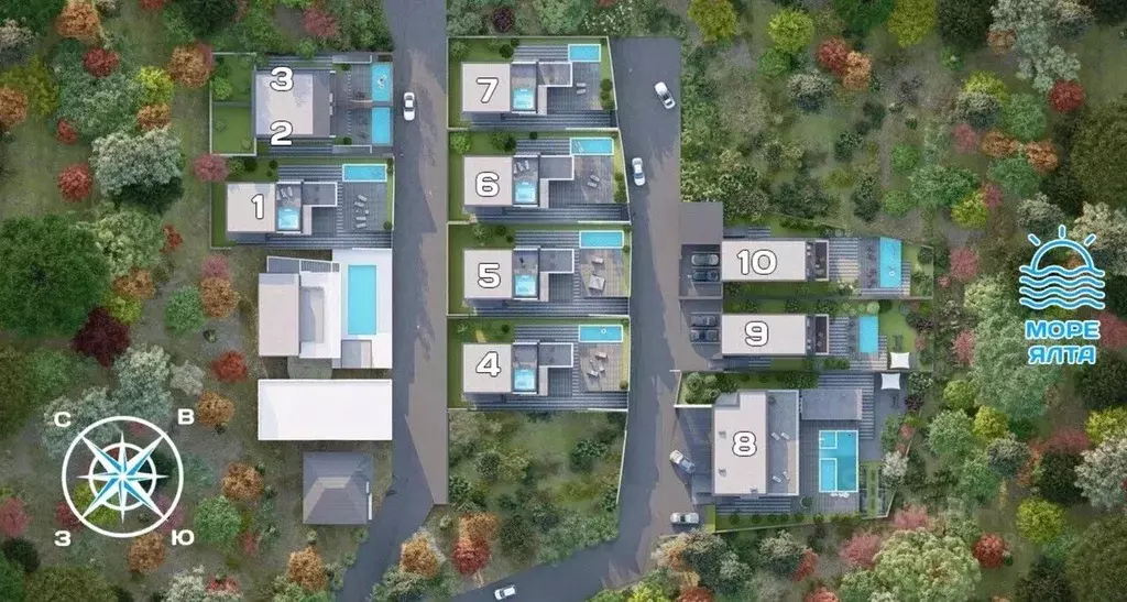 Дом в Крым, Ялта ул. Войкова, 65 (350 м) - Фото 1