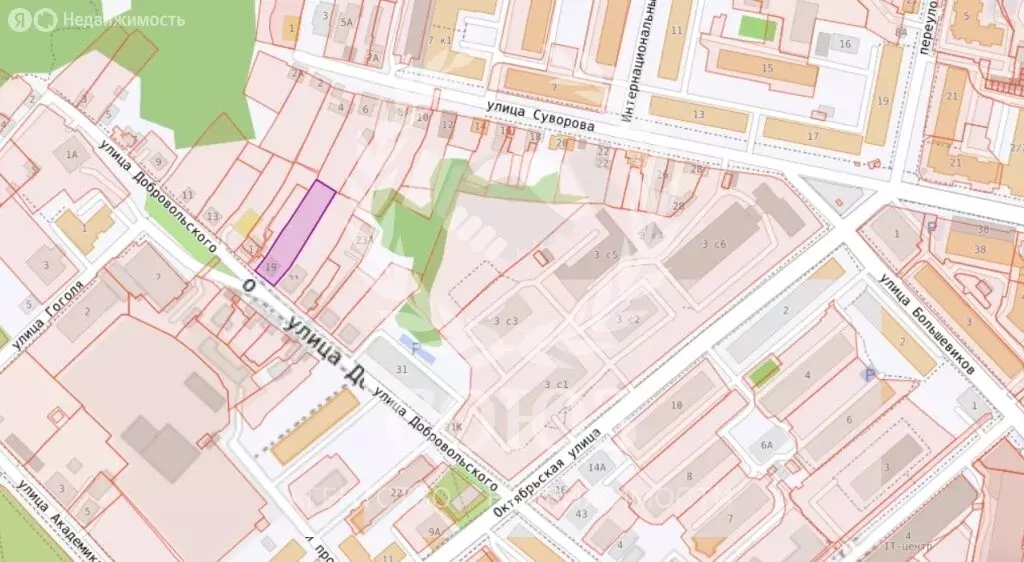 Участок в Калуга, улица Добровольского, 19 (13 м) - Фото 1