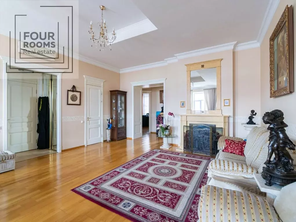 3-к кв. Санкт-Петербург Большая Конюшенная ул., 10 (110.0 м) - Фото 1