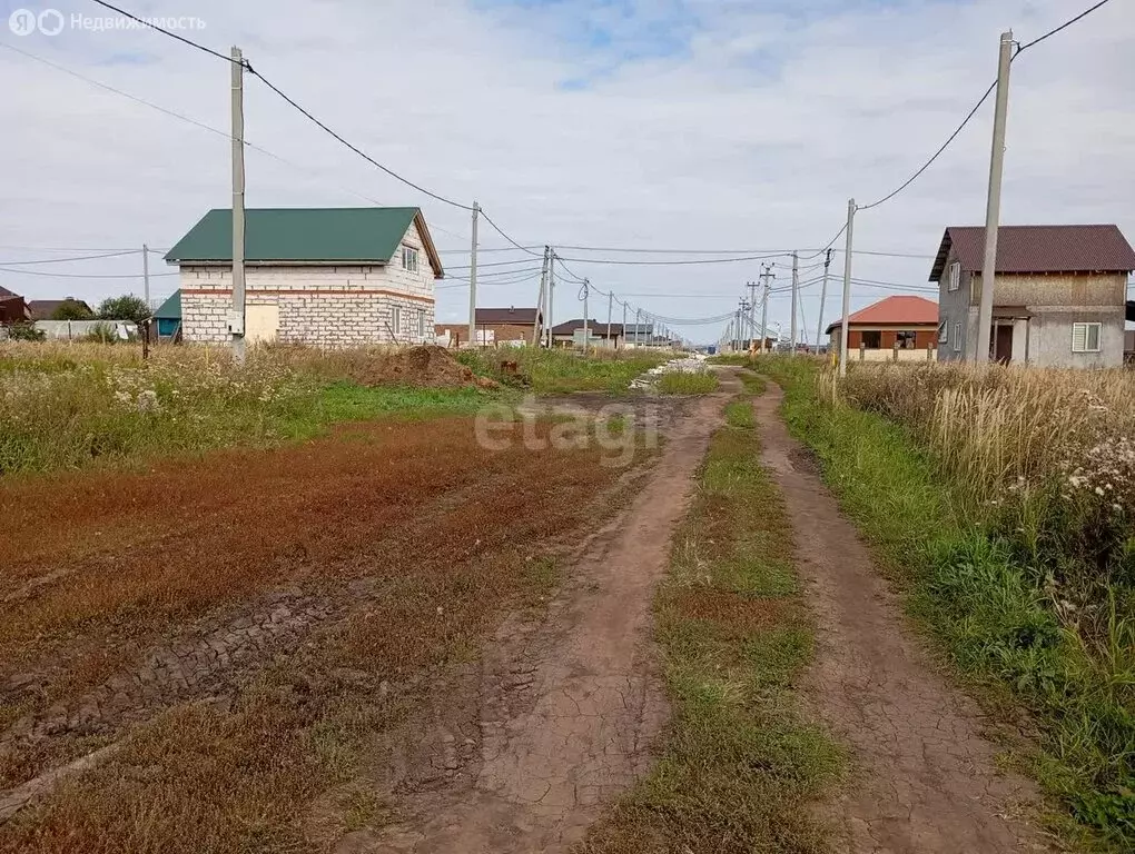 Участок в Тукаевский район, деревня Азьмушкино, микрорайон Подсолнухи, ... - Фото 0