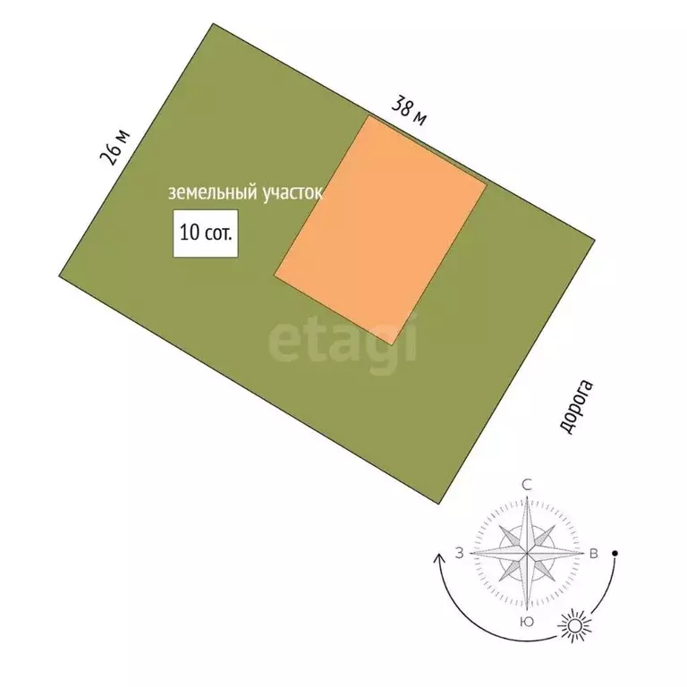 Дом в Мордовия, пос. Ромоданово ул. Касаткина, 25 (179 м) - Фото 2