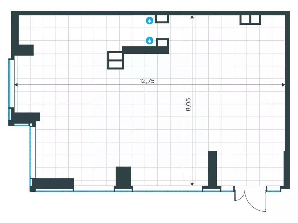 Помещение свободного назначения в Москва Ильменский проезд, 8 (93 м) - Фото 1