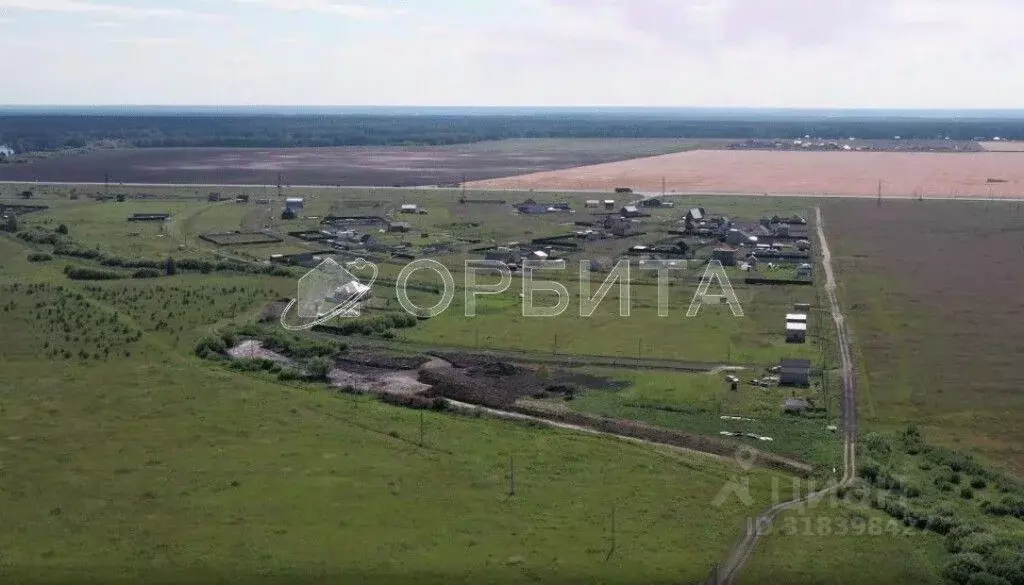 Участок в Тюменская область, Тюменский район, д. Елань 14 (10.0 сот.) - Фото 1