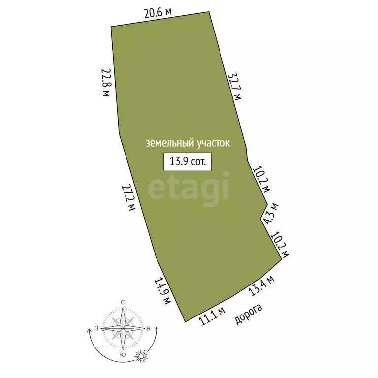 Дом в Слобода-Бешкиль, улица имени Старцева (46.1 м) - Фото 1