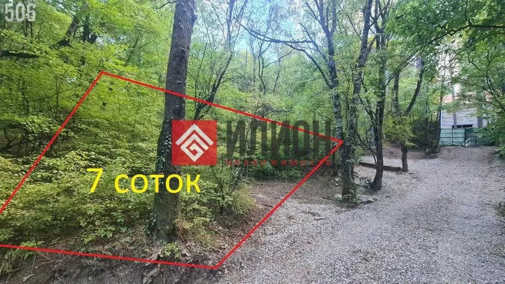 Участок в Крым, Ялта муниципальный округ, Виноградное пгт ш. ... - Фото 2