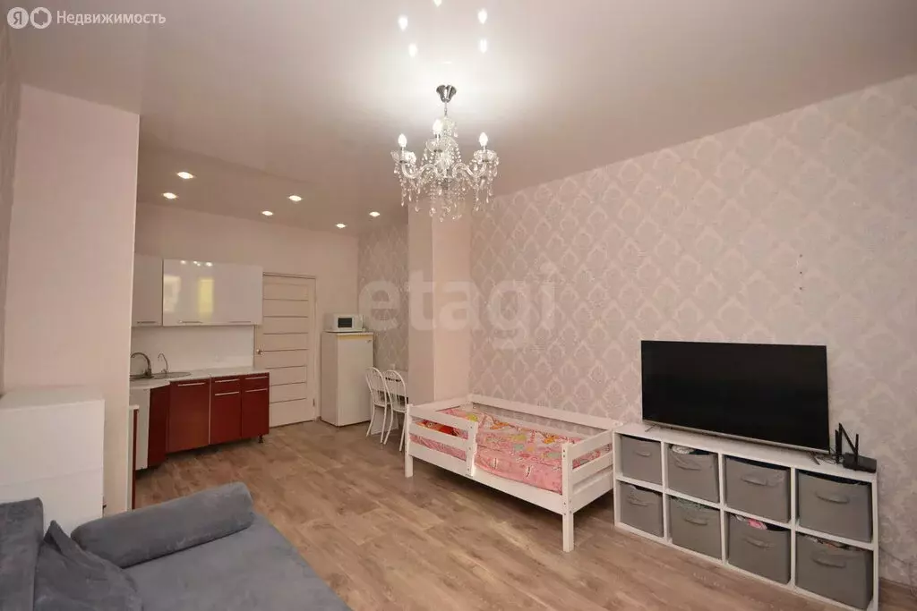 Квартира-студия: Якутск, улица Билибина, 17/2 (31.9 м) - Фото 1
