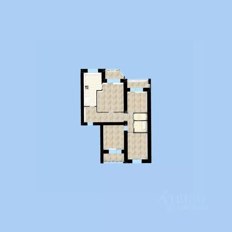 4-к кв. Башкортостан, Уфа Революционная ул., 78 (80.6 м) - Фото 1