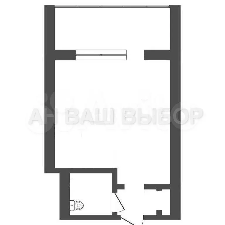 Квартира-студия, 21,3 м, 8/8 эт. - Фото 0