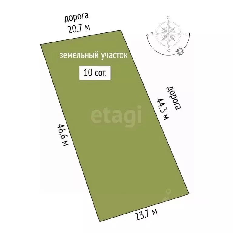 Участок в Вологодская область, Великоустюгский муниципальный округ, ... - Фото 2