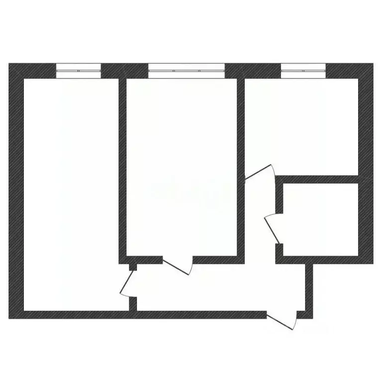 2-к кв. Курганская область, Курган ул. Савельева, 45 (42.0 м) - Фото 2