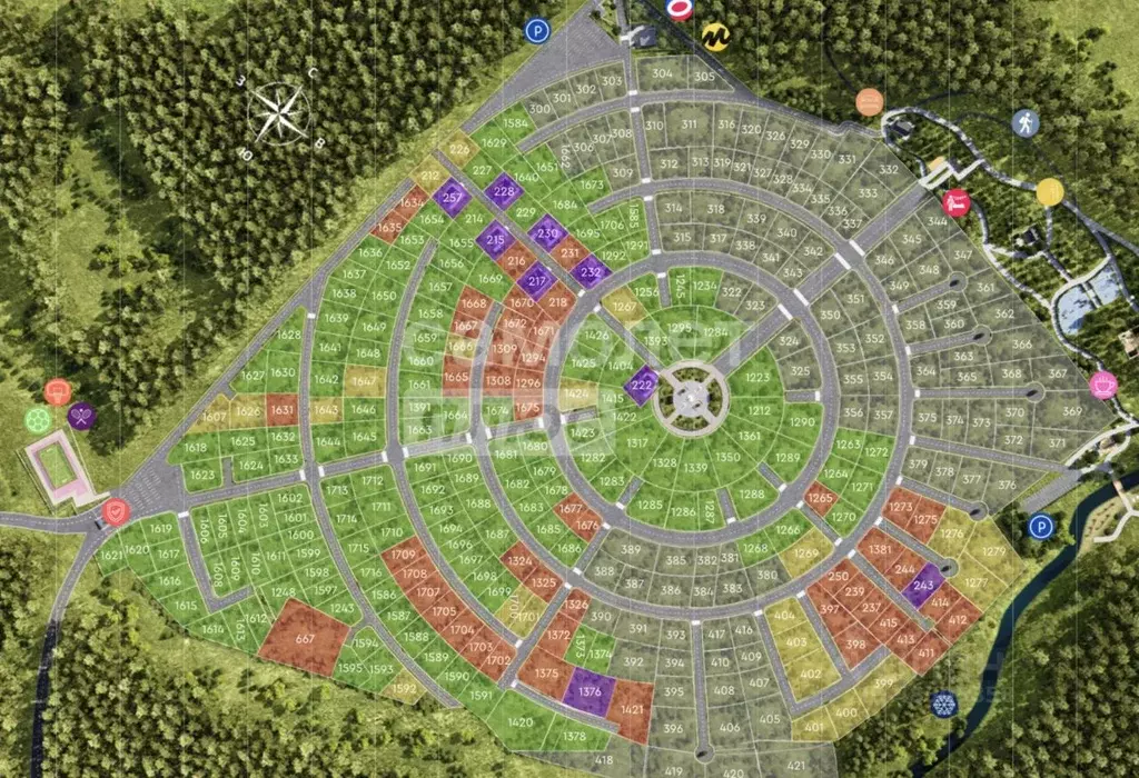 Участок в Московская область, Ступино городской округ, Кедровый парк ... - Фото 2