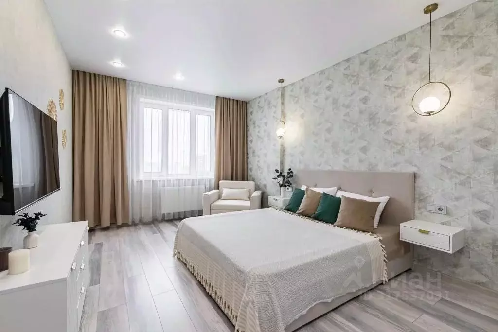 1-к кв. Татарстан, Казань ул. Аделя Кутуя, 110Дк3 (44.0 м) - Фото 1