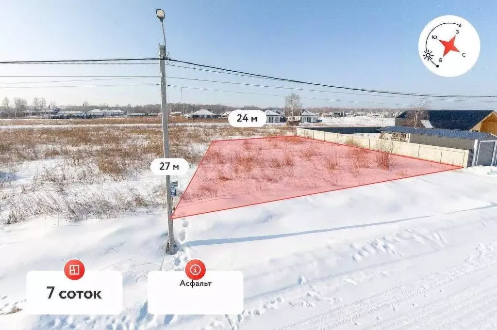 Участок в Тюменская область, Тюмень СОСН Березовое Озеро тер.,  (8.0 ... - Фото 1