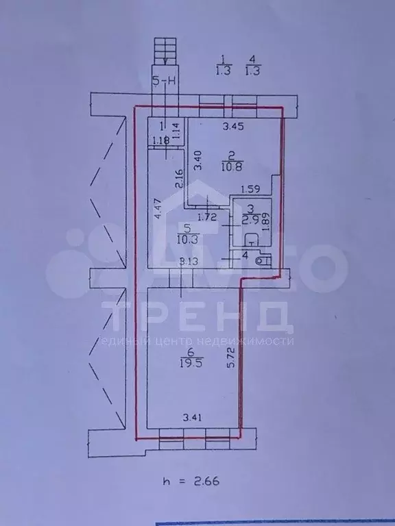 Продам помещение свободного назначения, 46.1 м - Фото 0