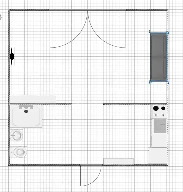 1-к кв. Оренбургская область, Оренбург ул. Юркина, 9А (16.5 м) - Фото 2
