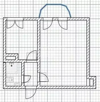 1-к кв. Брянская область, Брянск ул. Фокина, 37 (29.3 м) - Фото 2