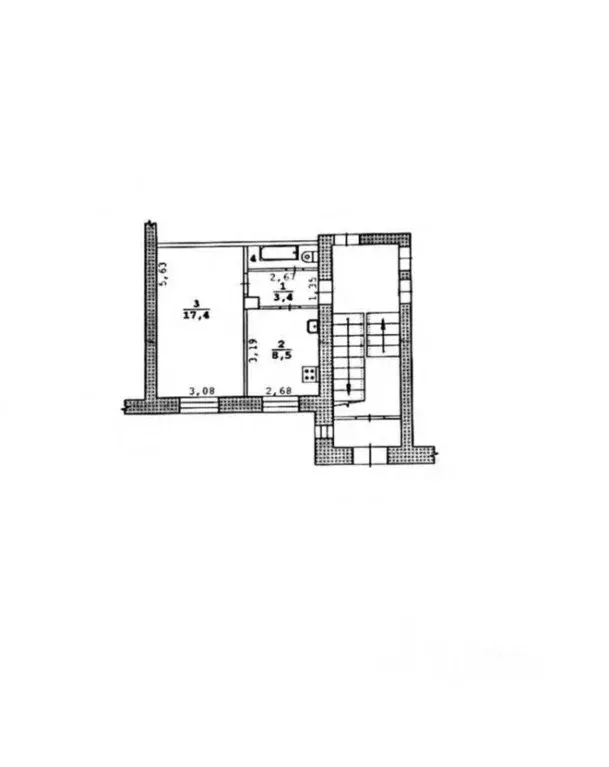 1-к кв. Свердловская область, Екатеринбург ул. Бажова, 39 (31.5 м) - Фото 1