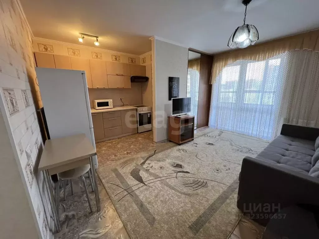 Студия Тюменская область, Тюмень ул. Ю.-Р.Г. Эрвье, 30к4 (30.0 м) - Фото 2