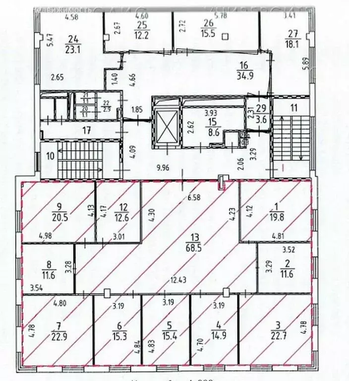 Офис (268 м) - Фото 1