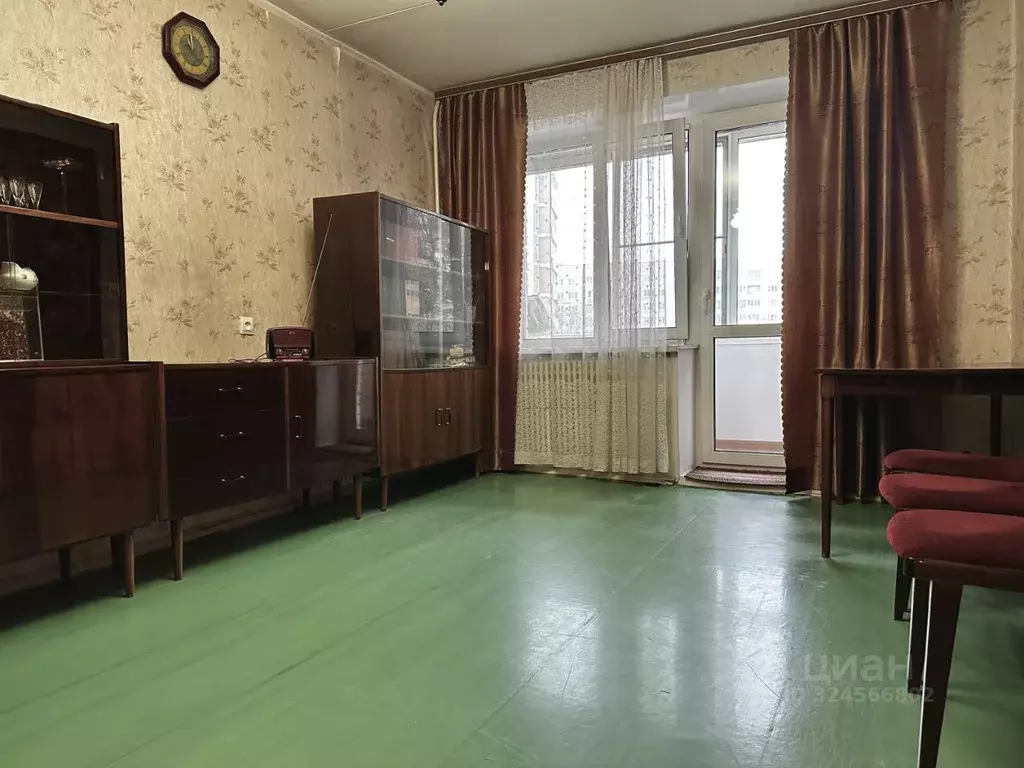 1-к кв. Калужская область, Обнинск просп. Маркса, 120 (37.0 м) - Фото 1