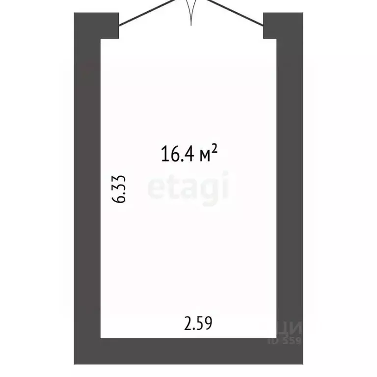 Гараж в Чувашия, Чебоксары просп. Максима Горького, 10к1 (33 м) - Фото 2