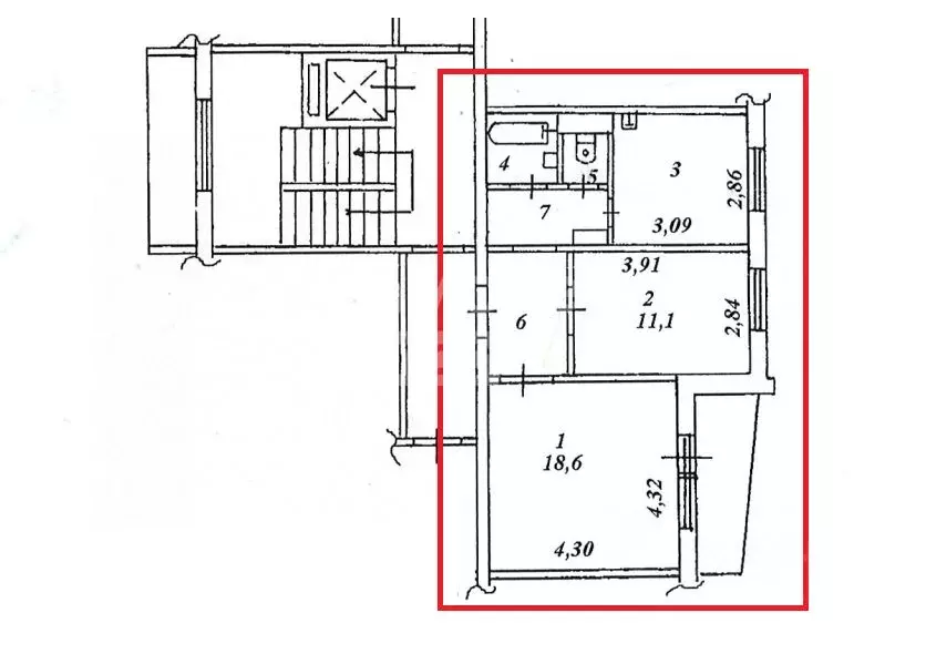 2-к кв. Свердловская область, Нижний Тагил ул. Ильича, 76 (50.3 м) - Фото 2