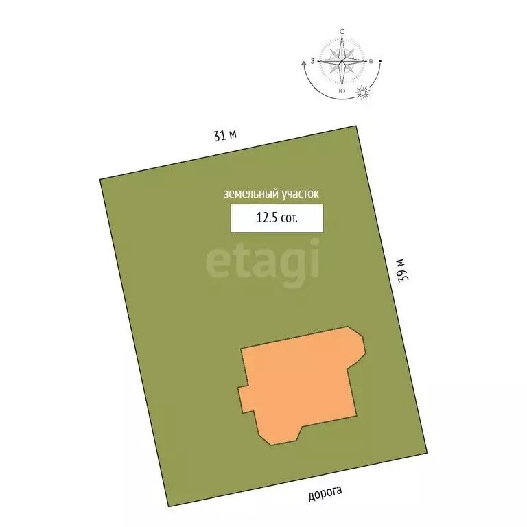 Дом в Луховицы, микрорайон Молодёжный, Изумрудная улица (192.2 м) - Фото 1