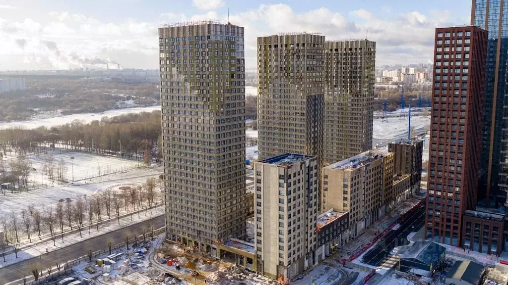 Студия Москва Вейв жилой комплекс (20.0 м) - Фото 1