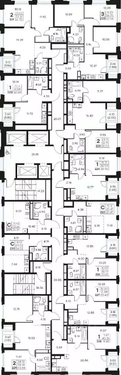 2-к кв. Нижегородская область, Нижний Новгород Глоракс Левобережный ... - Фото 2