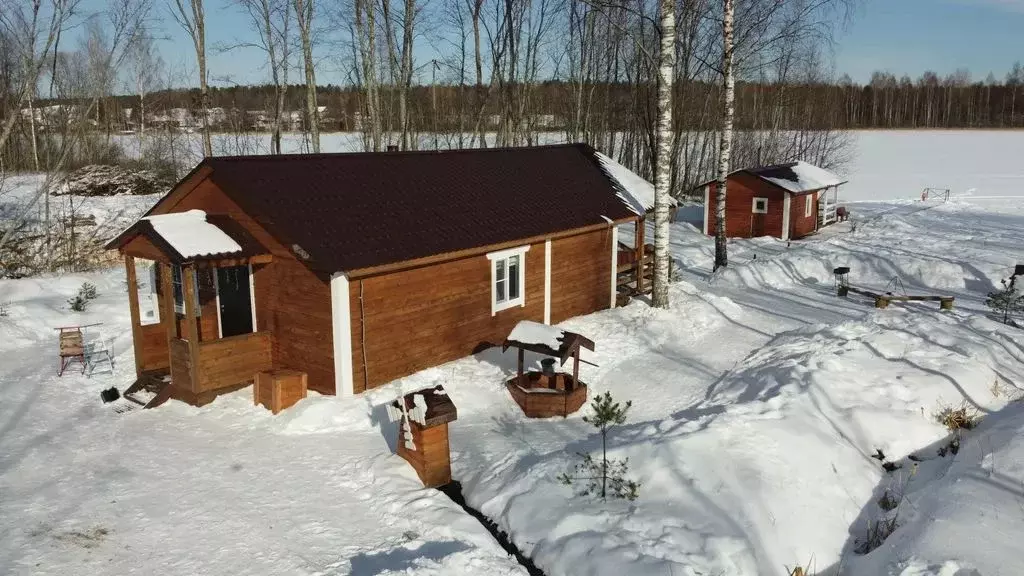 Дом в Карелия, Кондопожский район, Кончезерское с/пос, с. Кончезеро ... - Фото 1