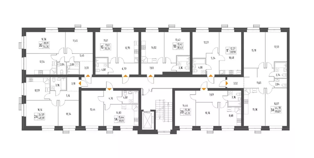 3-к кв. Татарстан, с. Высокая Гора Атмосфера жилой комплекс (81.69 м) - Фото 2