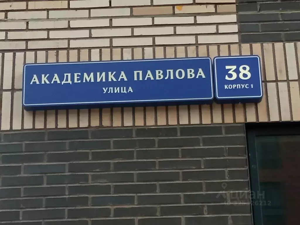 Помещение свободного назначения в Москва ул. Академика Павлова, 38к1 ... - Фото 2