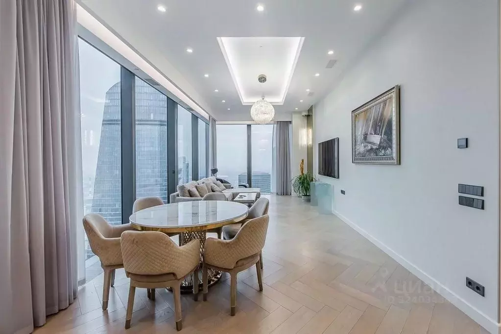 3-к кв. Москва 1-й Красногвардейский проезд, 22с2 (134.5 м) - Фото 2