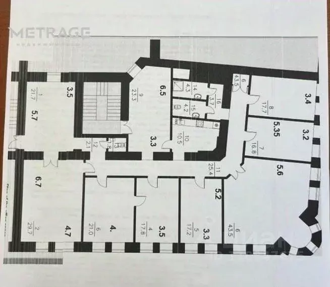 Офис в Москва ул. Большая Дмитровка, 7/5С1 (266 м) - Фото 1