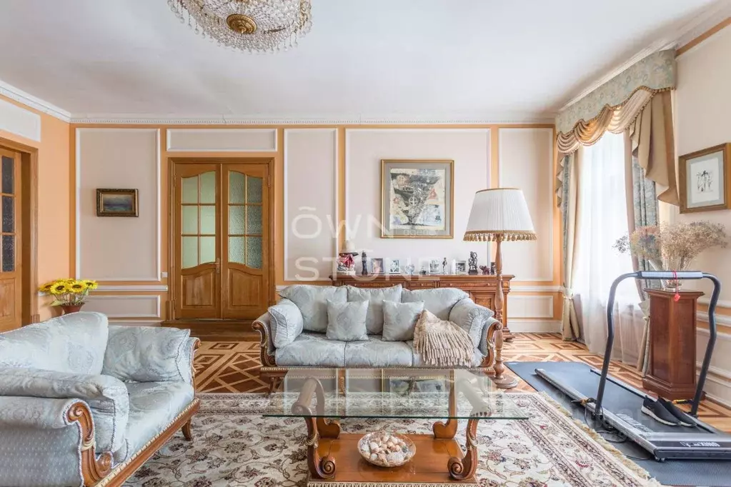 4-к кв. Москва ул. Знаменка, 15 (160.0 м) - Фото 2