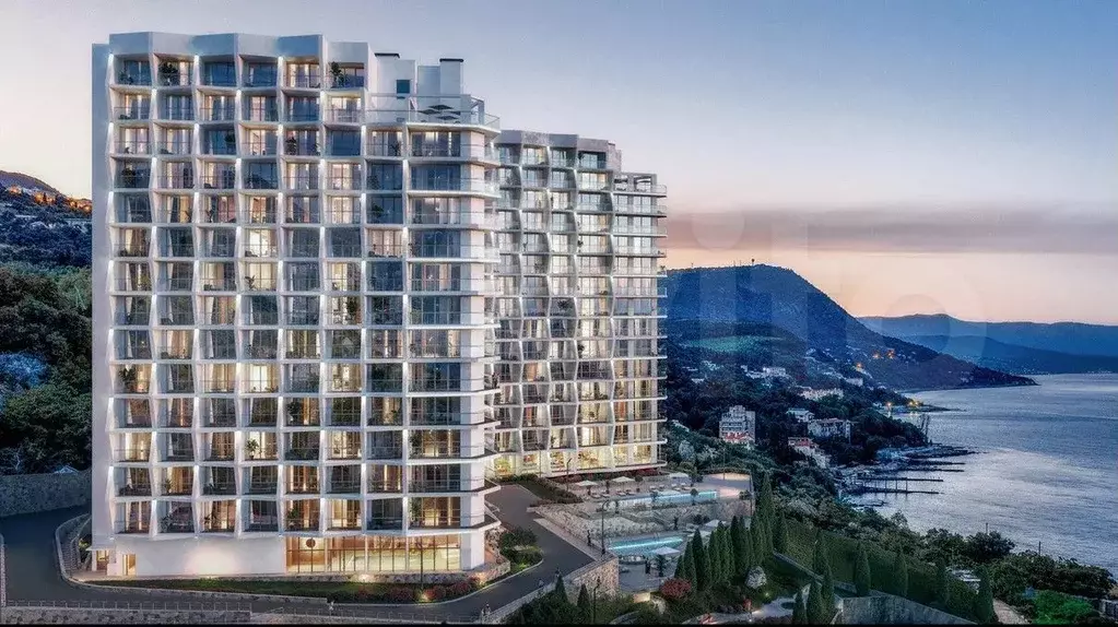 Апартаменты-студия, 40,7 м, 9/14 эт. - Фото 0
